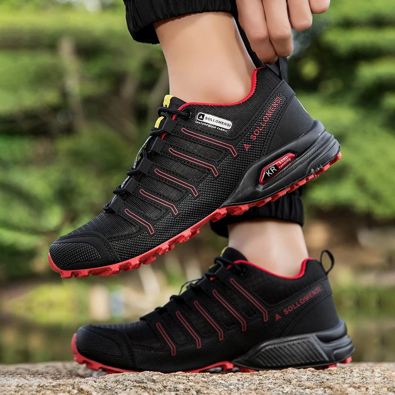 Men's Hiking Shoes Waterproof Non-slip All-terrain Sports Shoes Hiking Camping Hunting Tactical Training Shoes Cycling Shoes