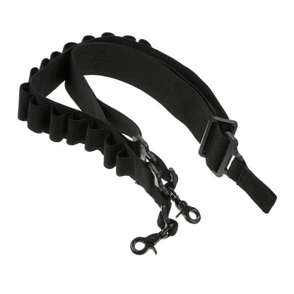 15 Rounds Ammo Shell Belt Rifle 12 Gauge Pouch 2 Point Sling Holster Shoulder Strap Hunting Blet Accessories