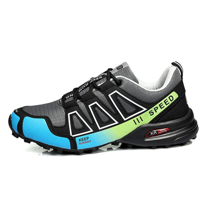Men's Tactical Hiking Shoes: Lightweight Non-Slip Rubber Sole Trainers