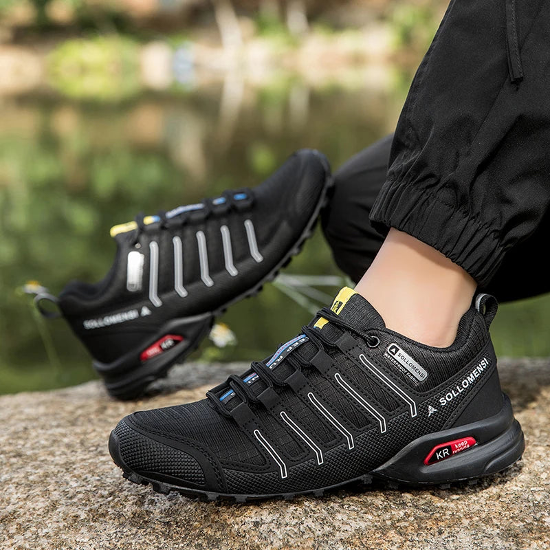 Men's Hiking Shoes Waterproof Non-slip All-terrain Sports Shoes Hiking Camping Hunting Tactical Training Shoes Cycling Shoes
