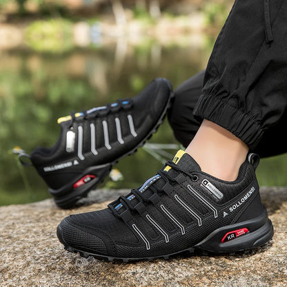 Men's Hiking Shoes Waterproof Non-slip All-terrain Sports Shoes Hiking Camping Hunting Tactical Training Shoes Cycling Shoes