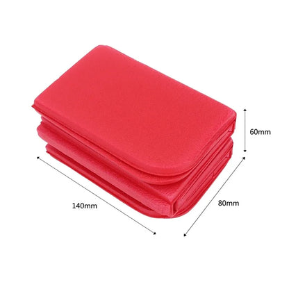 Camping Foldable Folding Portable Sleeping Pad Waterproof Picnic Cushion Foam Mat for Camping Picnic BBQ Camping Equipment  타프
