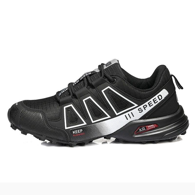 Men's Tactical Hiking Shoes: Lightweight Non-Slip Rubber Sole Trainers