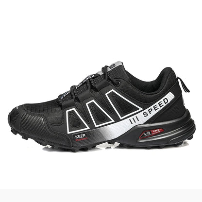 Men's Tactical Hiking Shoes: Lightweight Non-Slip Rubber Sole Trainers