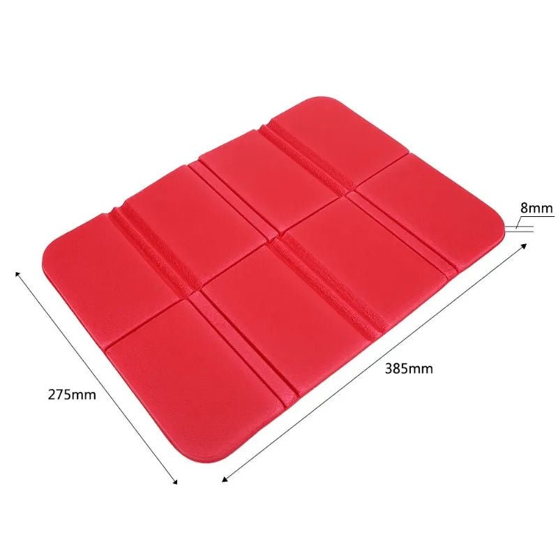 Camping Foldable Folding Portable Sleeping Pad Waterproof Picnic Cushion Foam Mat for Camping Picnic BBQ Camping Equipment  타프