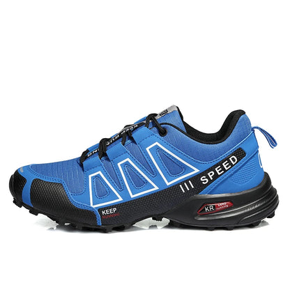 Men's Tactical Hiking Shoes: Lightweight Non-Slip Rubber Sole Trainers