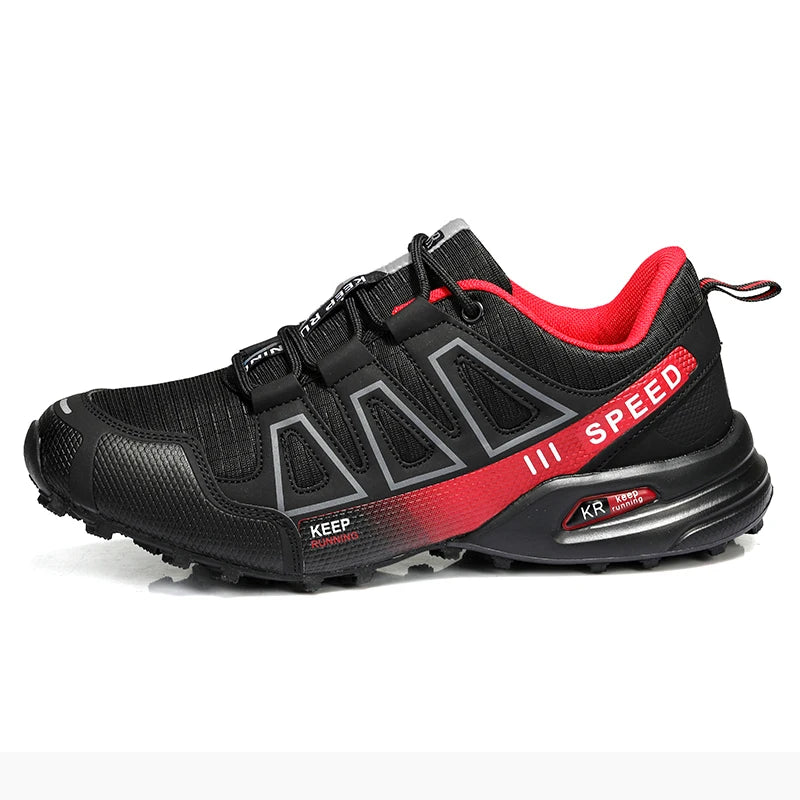 Men's Tactical Hiking Shoes: Lightweight Non-Slip Rubber Sole Trainers