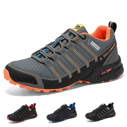 Men's Hiking Shoes Waterproof Non-slip All-terrain Sports Shoes Hiking Camping Hunting Tactical Training Shoes Cycling Shoes